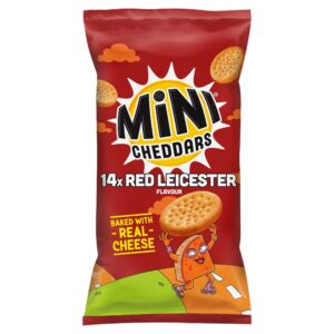 Jacob’s Mini Cheddars Red Leicester 14pk