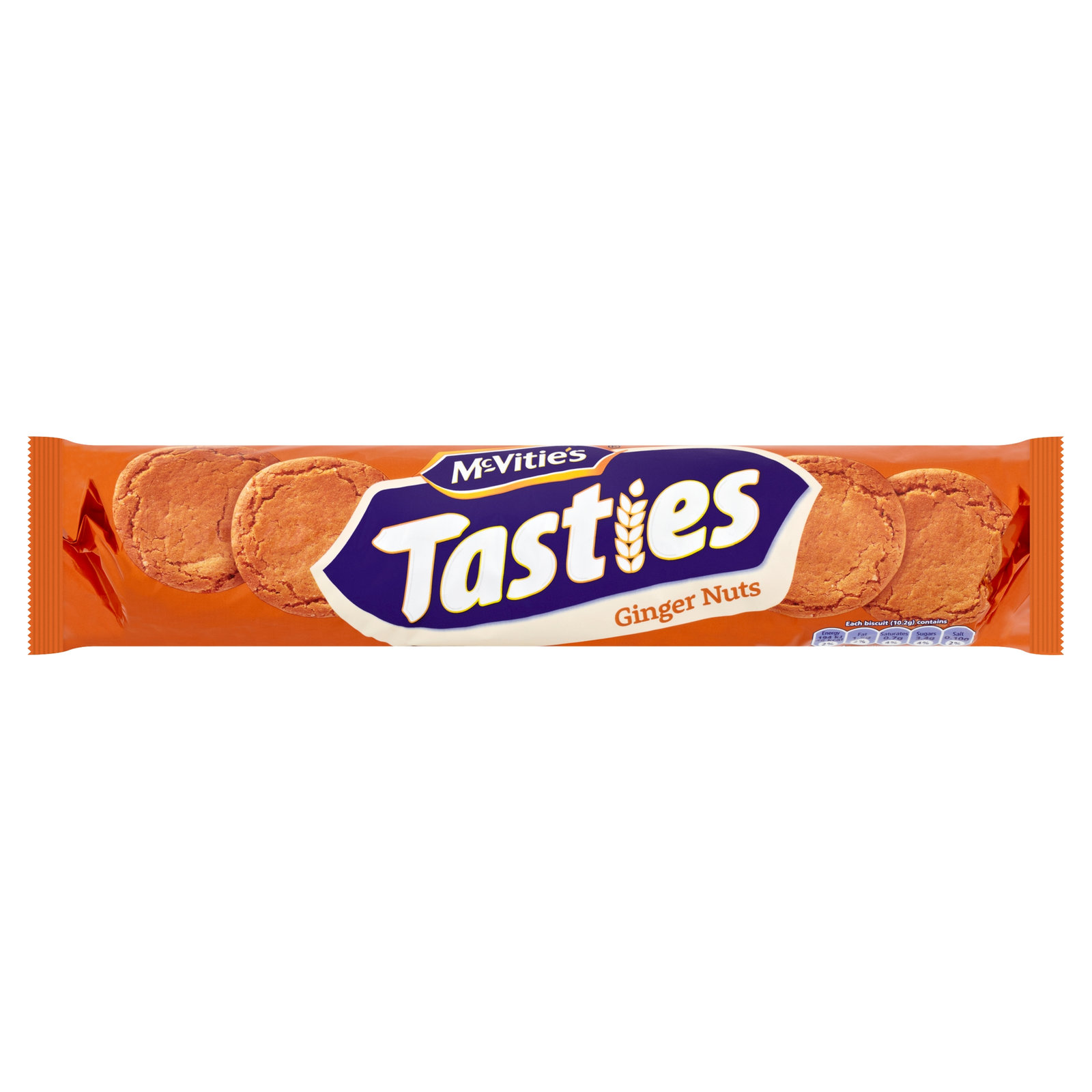 McVities Tasties Ginger Nuts 300g