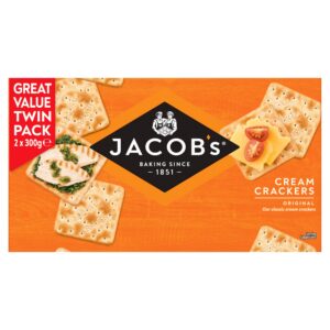 Jacob’s Cream Cracker Twin Pack 2×300g