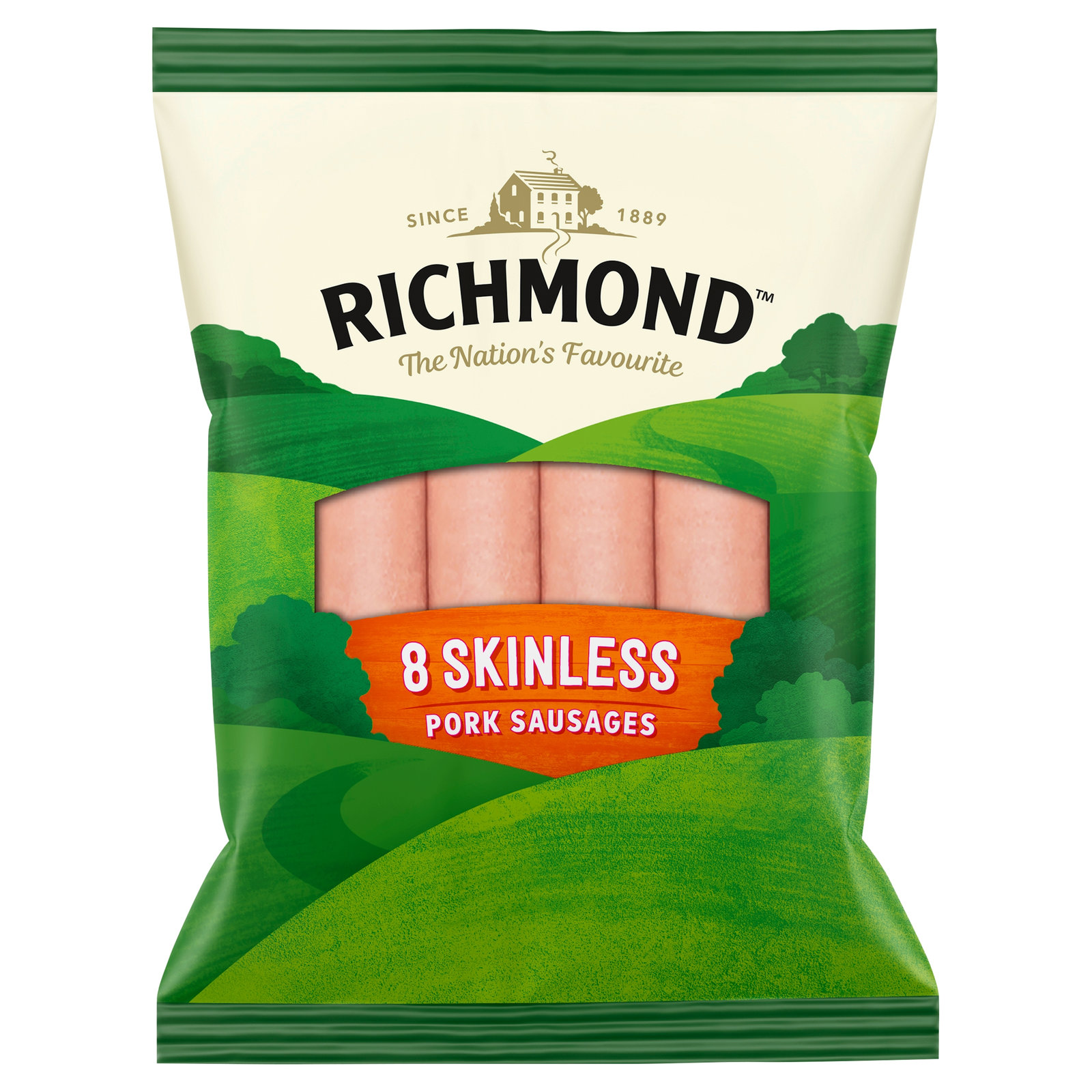 Richmond 8 Skinless Sausages 213g