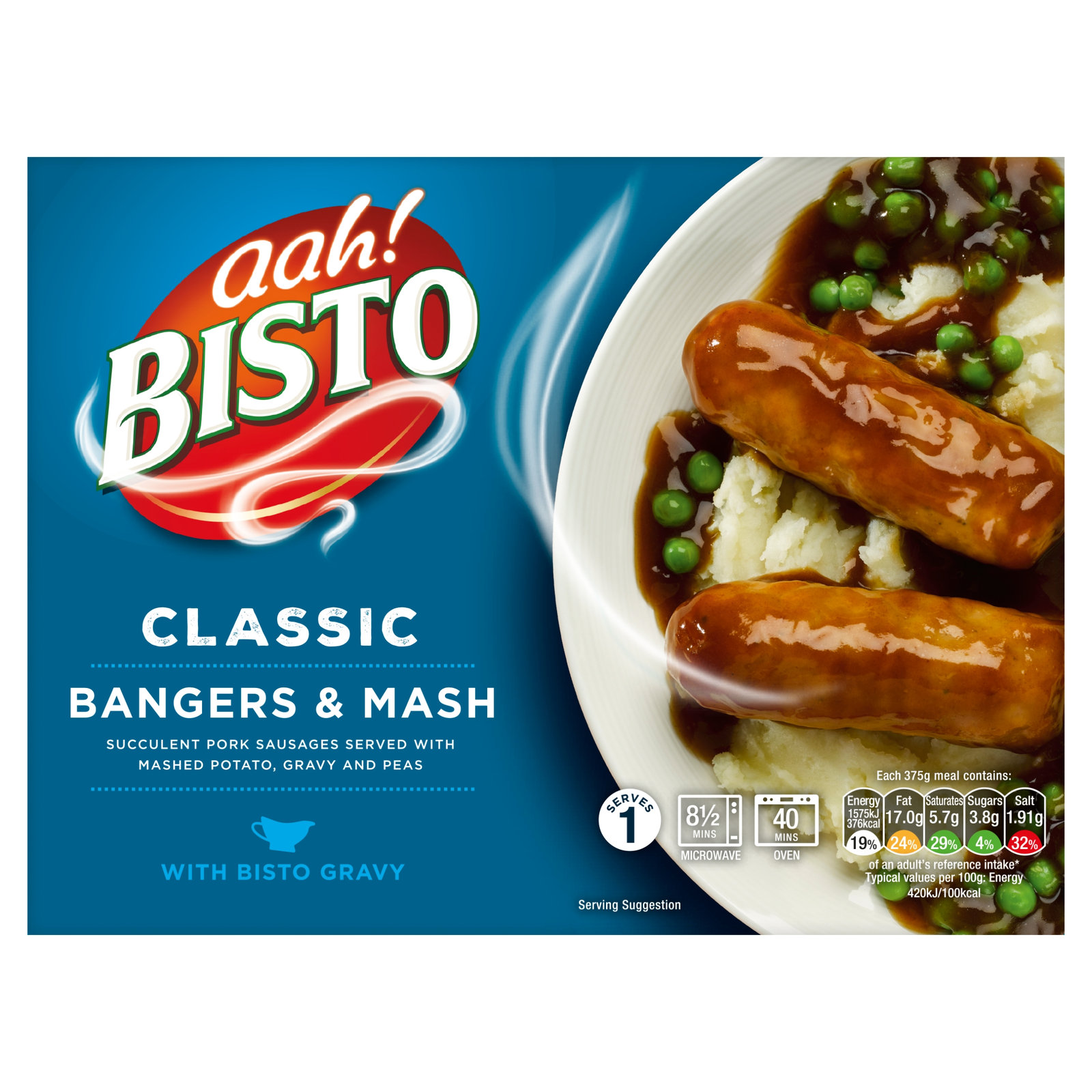 Bisto Bangers & Mash 375g