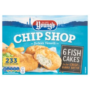 Young’s 6 Chip Shop Fish Cakes 300g