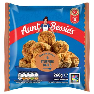 Aunt Bessie’s 10 Sage & Onion Stuffing Balls 260g
