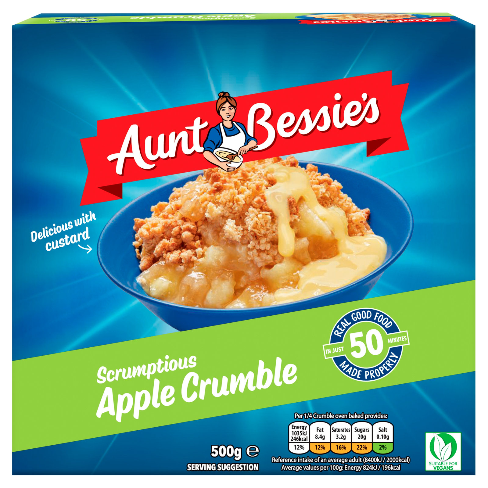 Aunt Bessie's Carrot & Swede Mash 500G