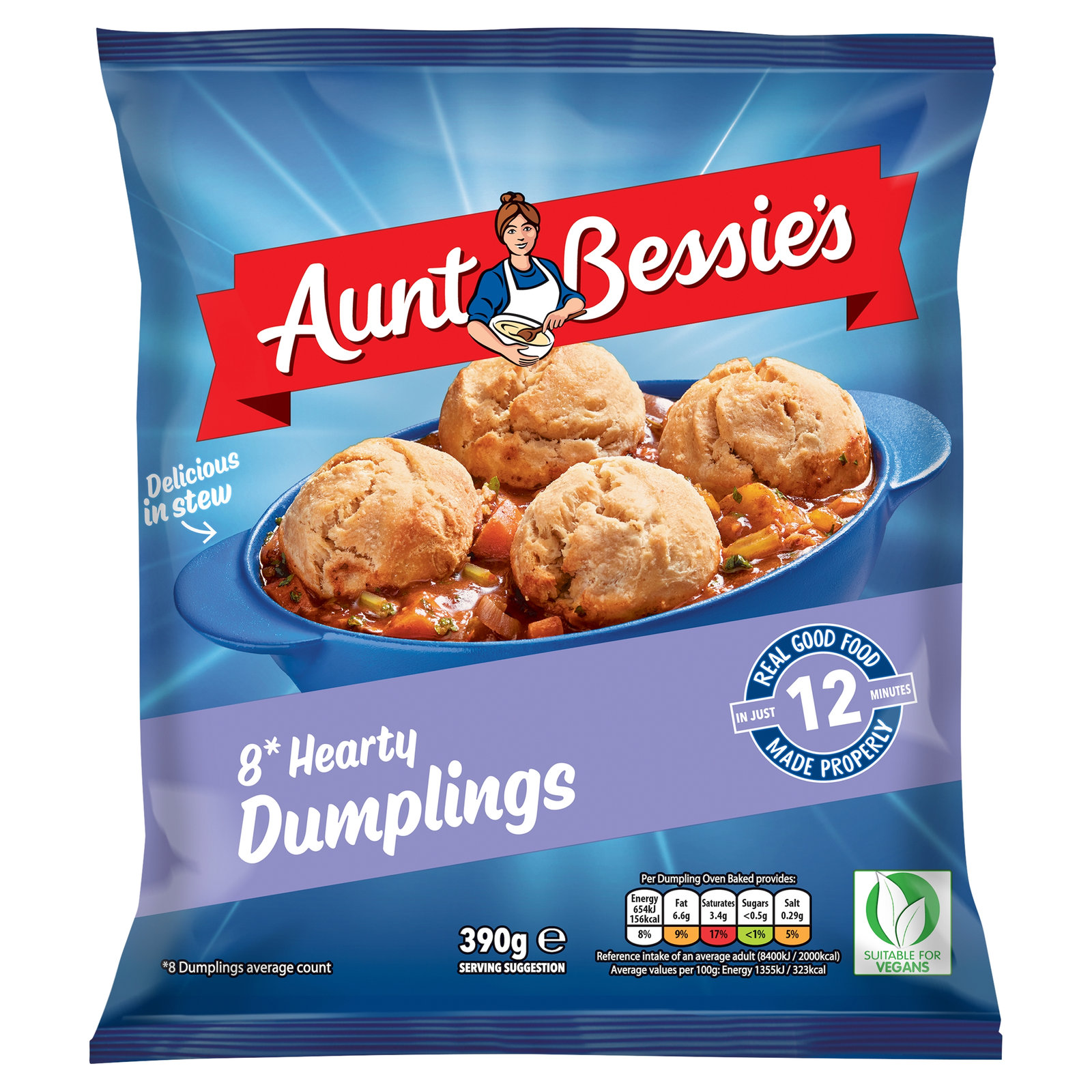 Aunt Bessie's Dumplings 390g