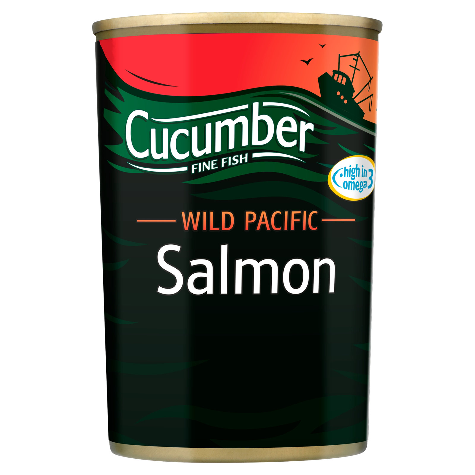 Cucumber Wild Pacific Salmon 418g