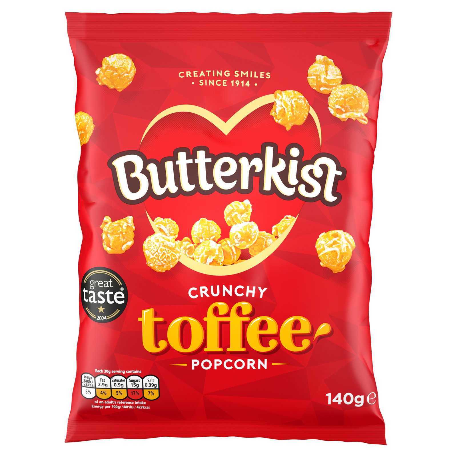 Butterkist Toffee Popcorn 140g