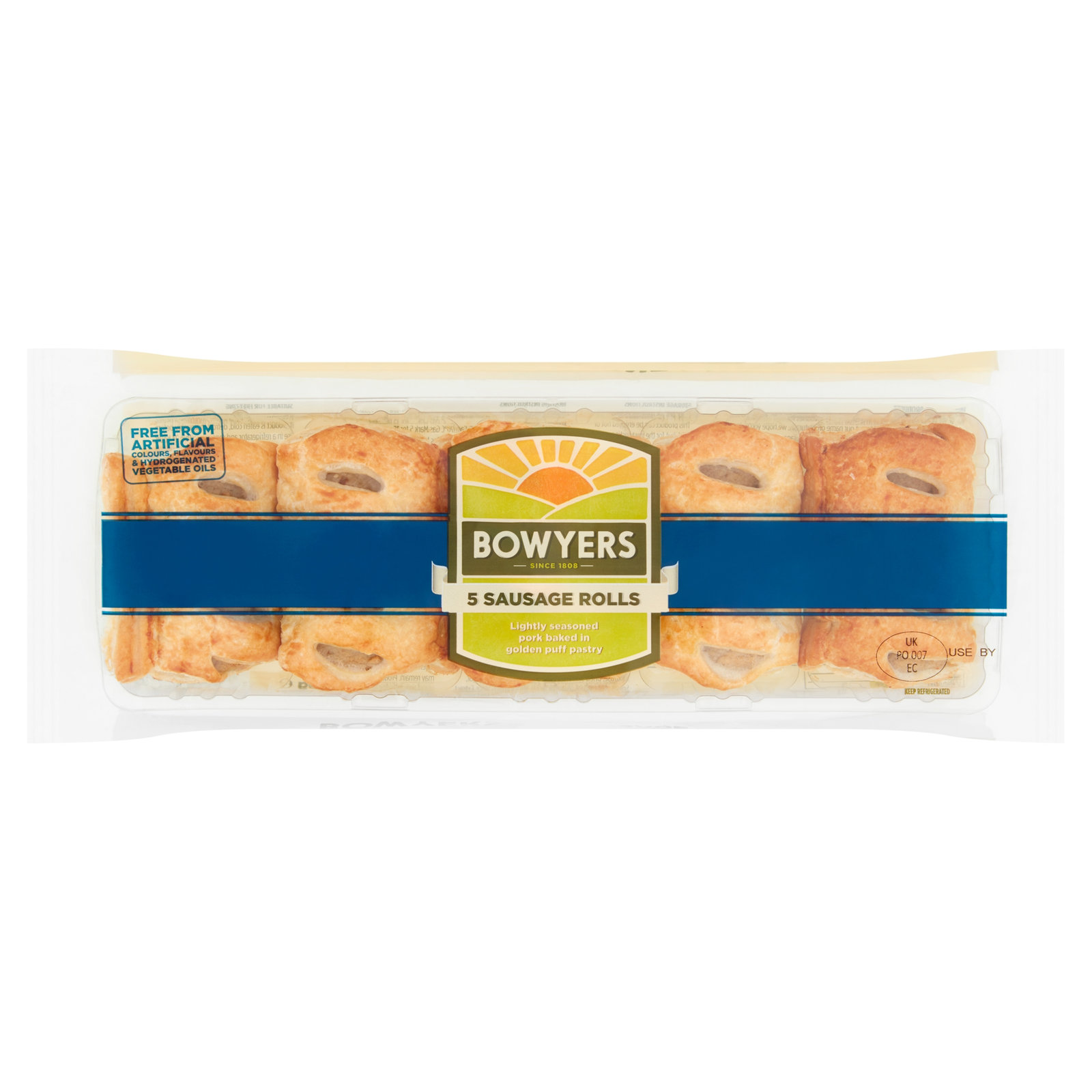 Bowyers 5 Sausage Rolls 225g