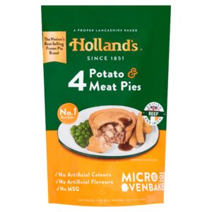 Holland’s Meat & Potato Pies 4pk