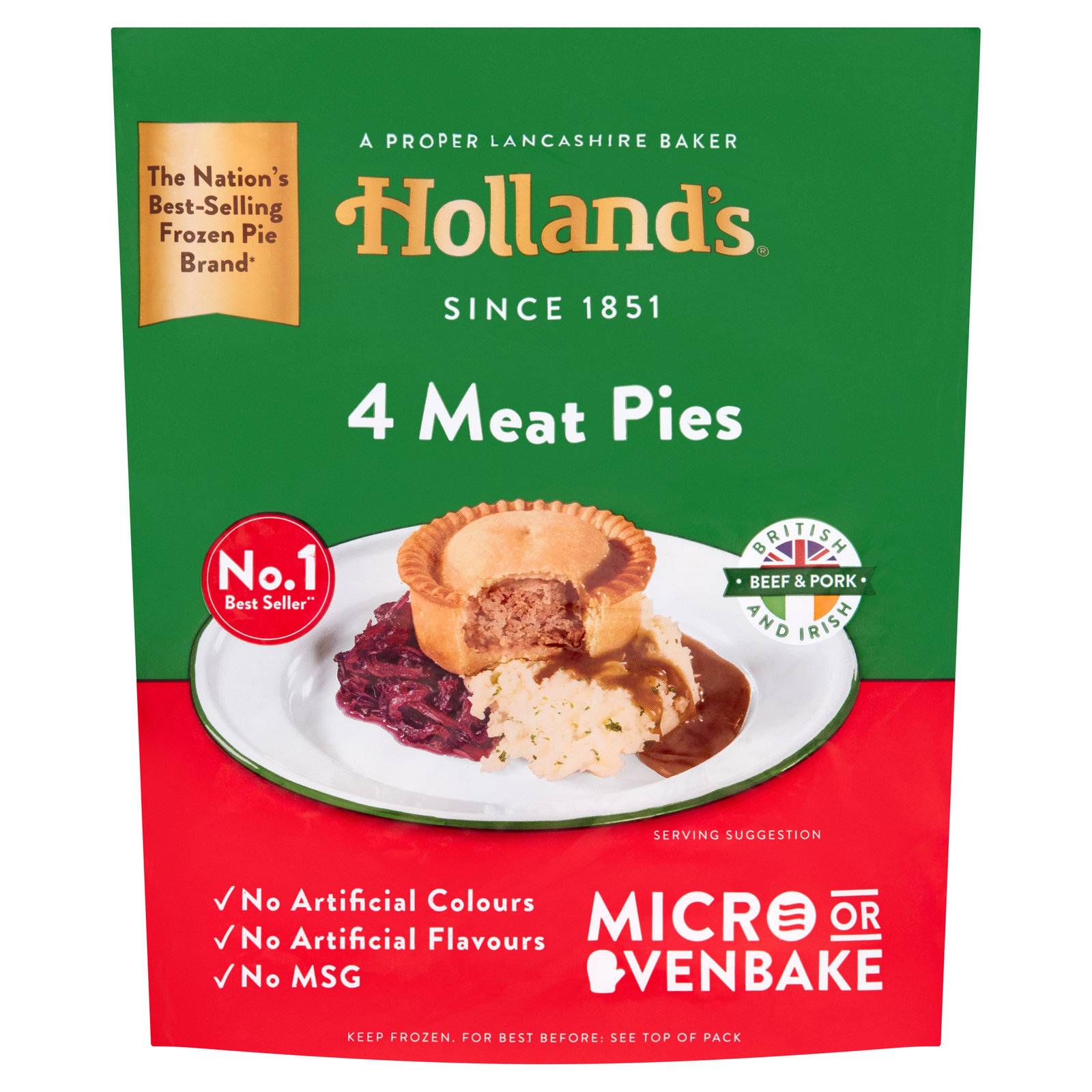 Holland's Meat Pies 4pk