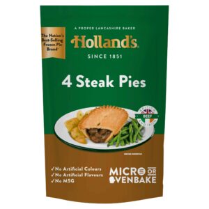 Holland’s Steak Pie 4pk