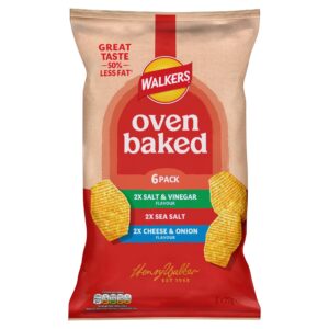 Walkers Oven Baked Variety 6×22g