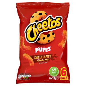 Cheetos Flaming Hot Sweet & Spicy 6×13g