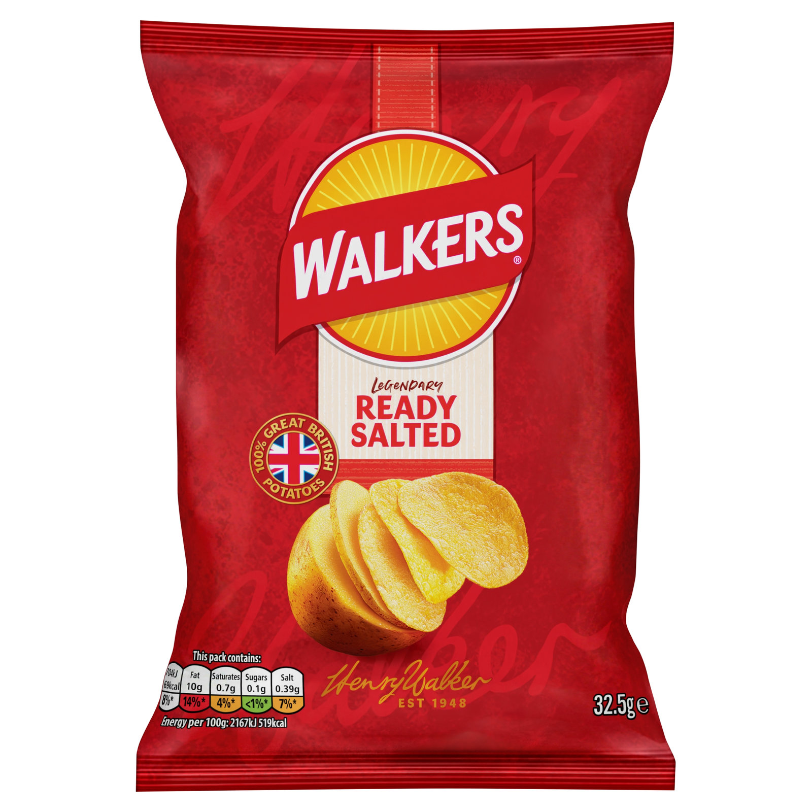 Walkers Ready Salted 32.5g