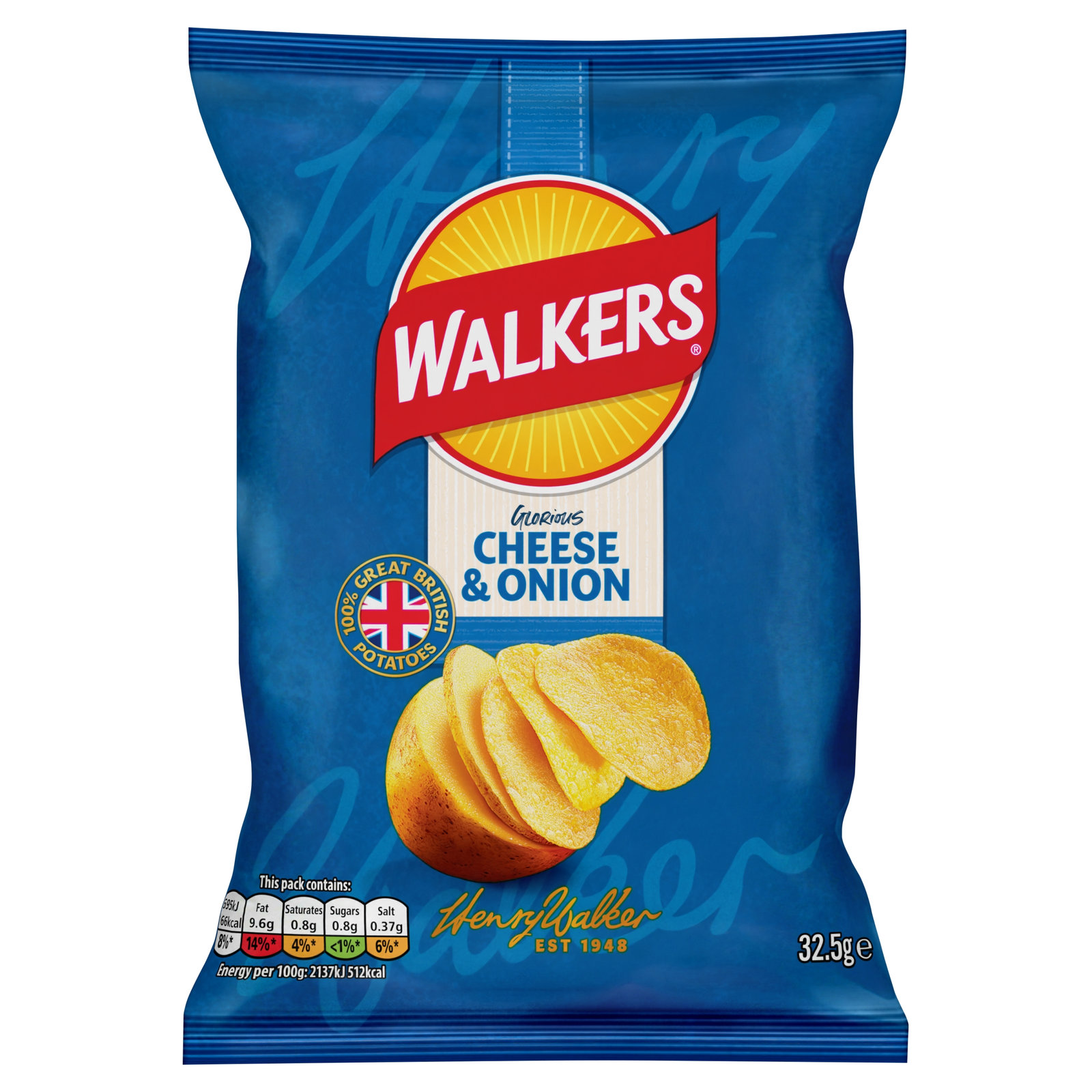Walkers Cheese & Onion 32.5g