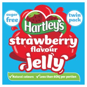 Hartley’s Sugar Free Strawberry Jelly 2×11.5g