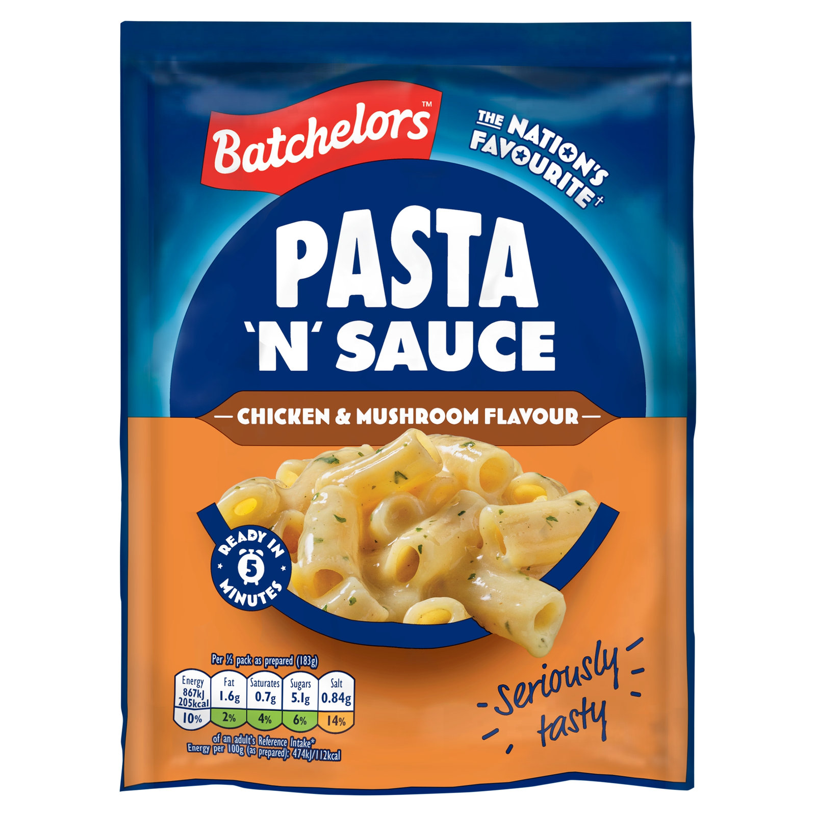 Batchelors Pasta 'n' Sauce Chicken & Mushroom 99g