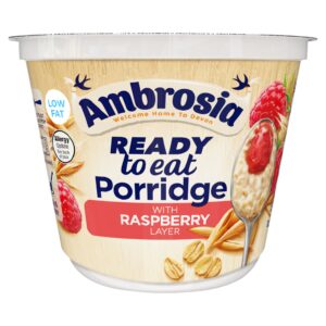 Ambrosia Ready To Eat Raspberry Porridge 210g