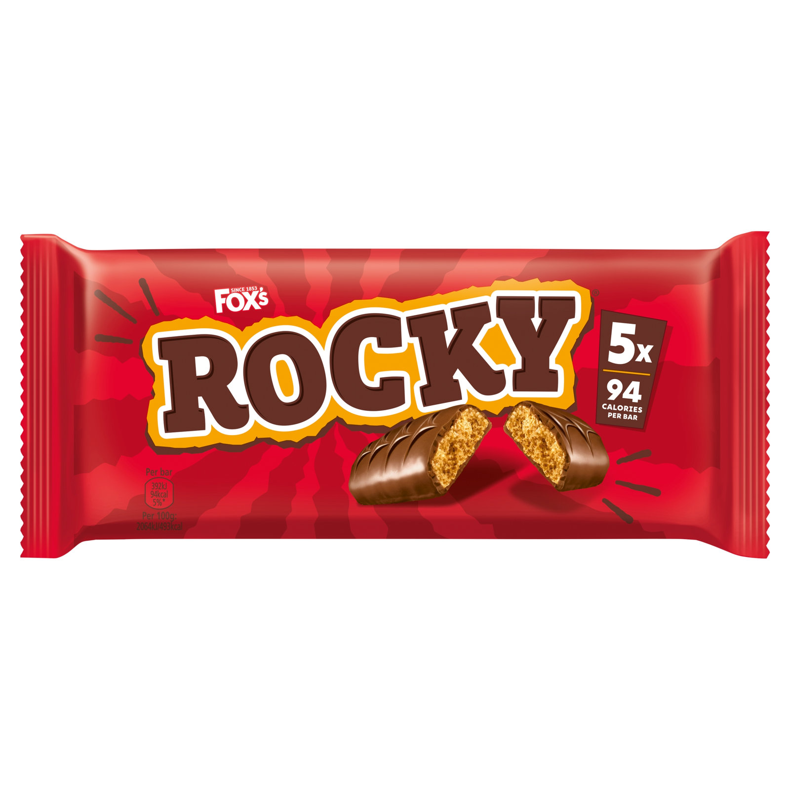 Fox's Rocky Chocolate 5pk