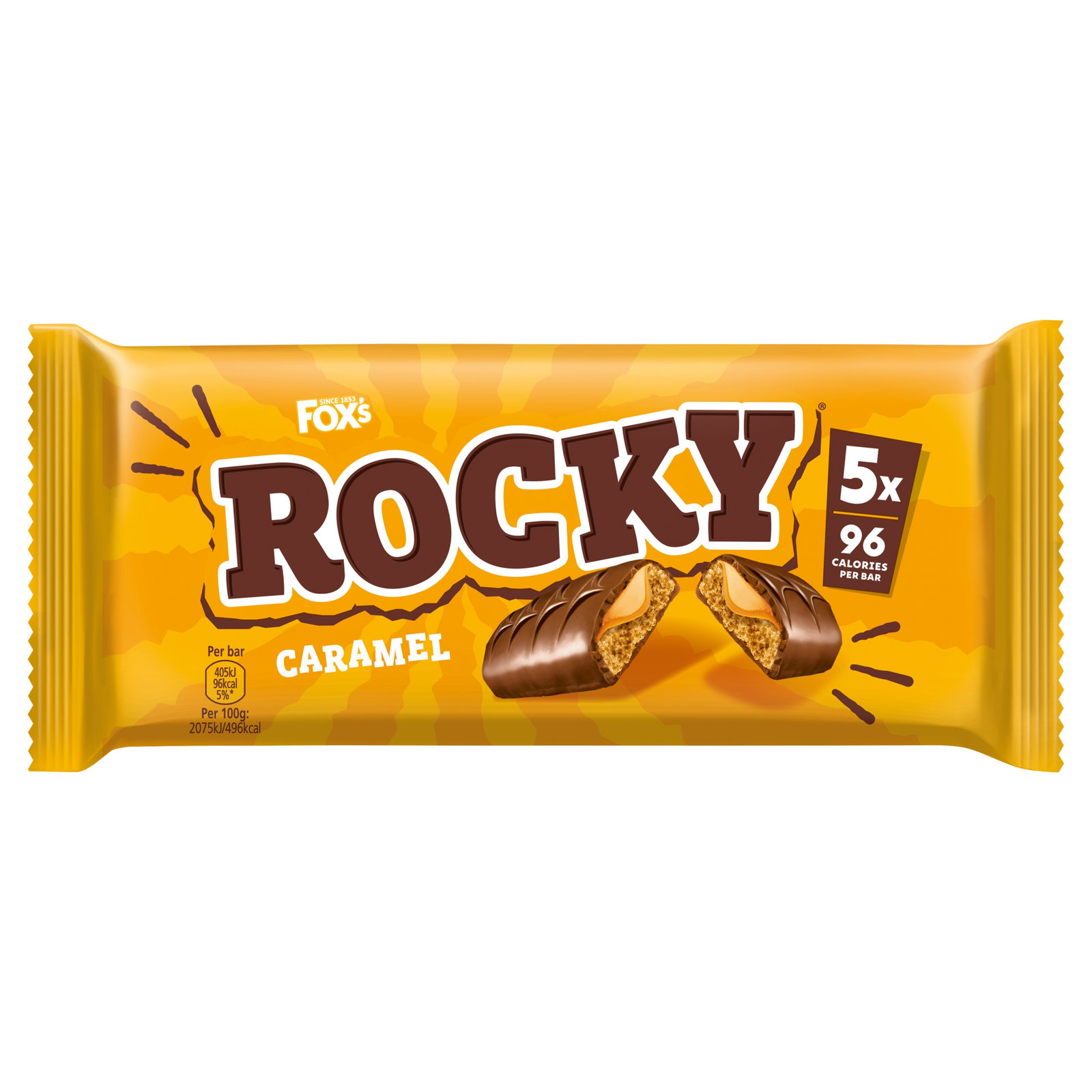 Fox's Rocky Caramel 5pk