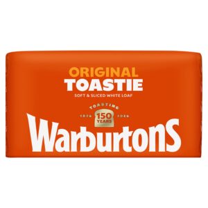 Warburtons Toastie Thick White Sliced 800g