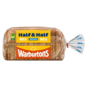 Warburtons Medium Half & Half 800g