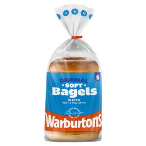 Warburtons 5 Original Bagels 400g