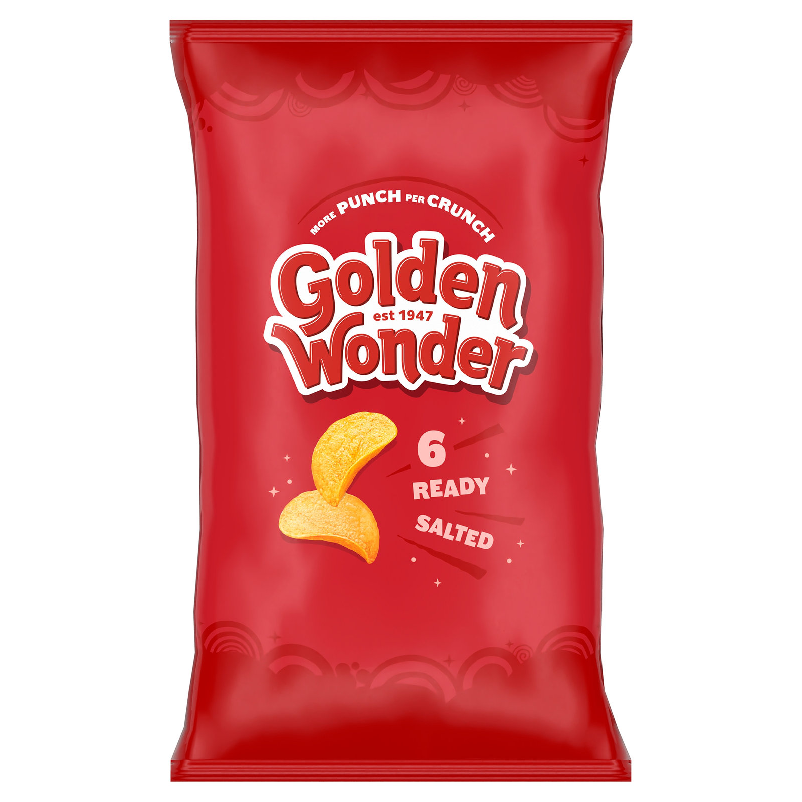 Golden Wonder Ready Salted 6×25g