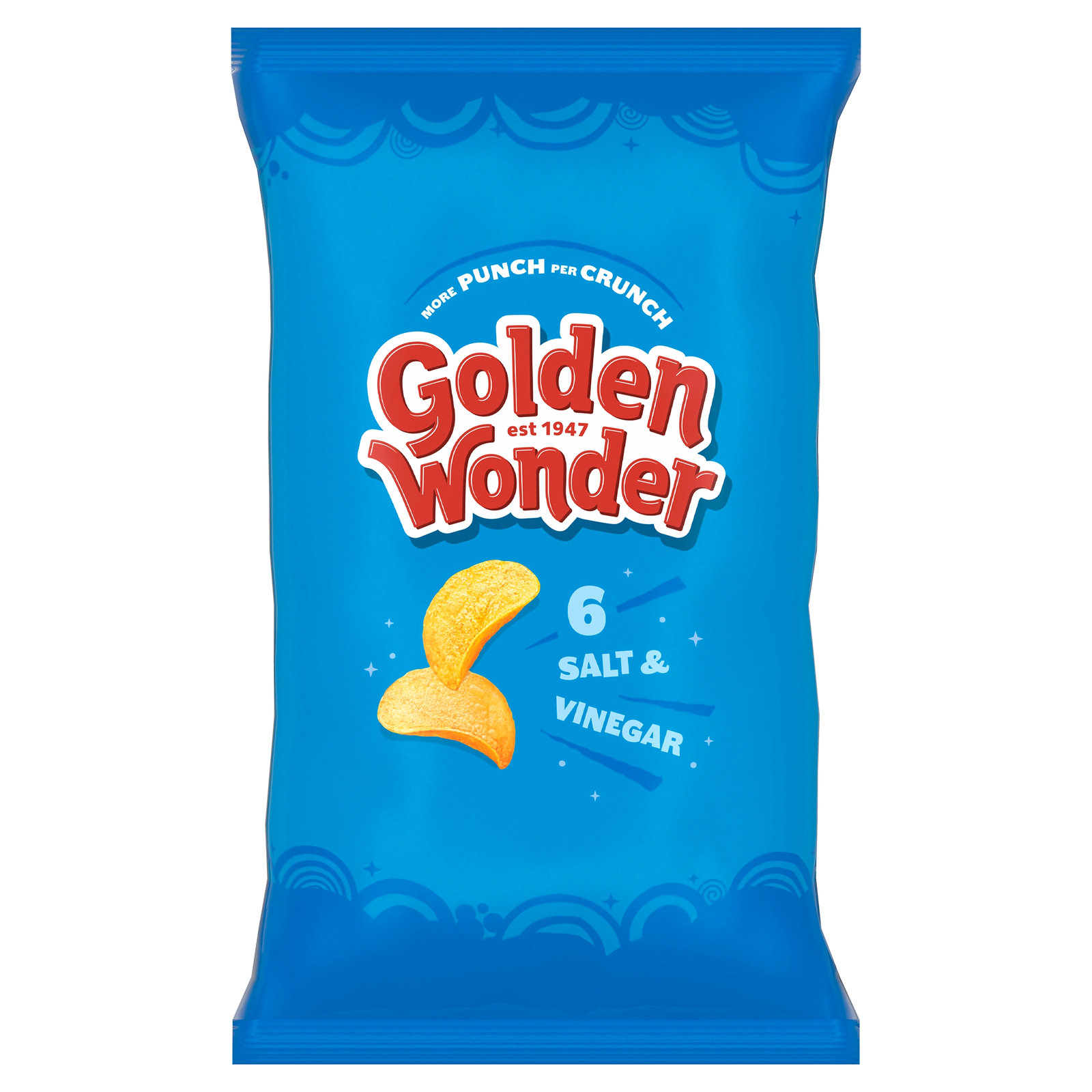 Golden Wonder Salt & Vinegar 6×25g