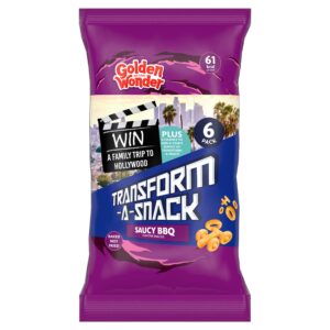Golden Wonder Transform-A-Snack BBQ 6×12g