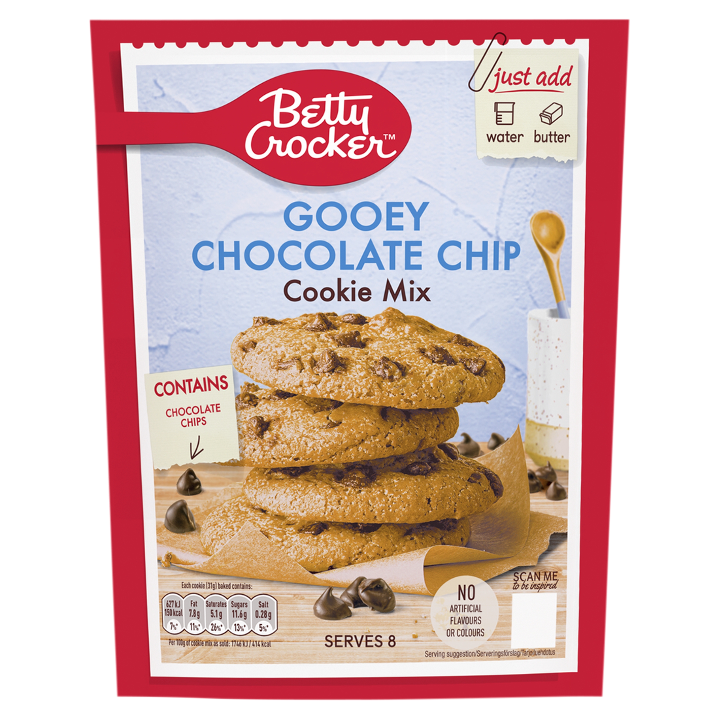 Betty Crocker Chocolate Chip Cookie Dough Mix