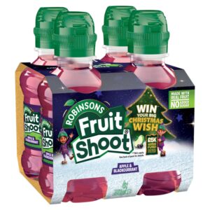 Robinsons Fruit Shoot Apple & Blackcurrant NAS 4×200ml