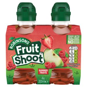 Robinsons Fruit Shoot Summer Fruits NAS 4×200ml