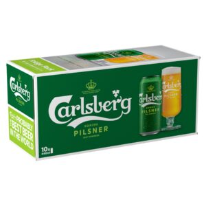 Carlsberg Pilsner 10×440ml: 3.4%