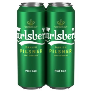 Carlsberg Danish Pilsner 4×568ml: 3.4%
