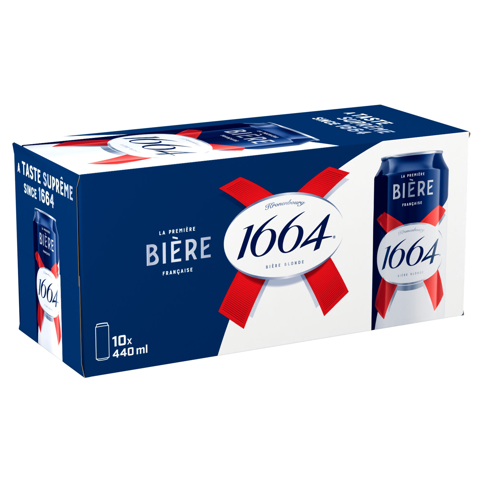 1664 Biere 10×440ml: 4.6%