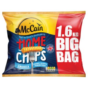 McCain Home Chips Crinkle Cut 1.6kg