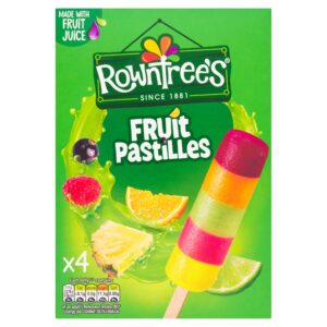 Rowntree’s Fruit Pastilles Lollies 4×65ml