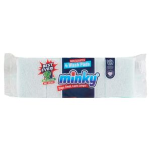 Minky Heavy Duty Wash Pads 4pk