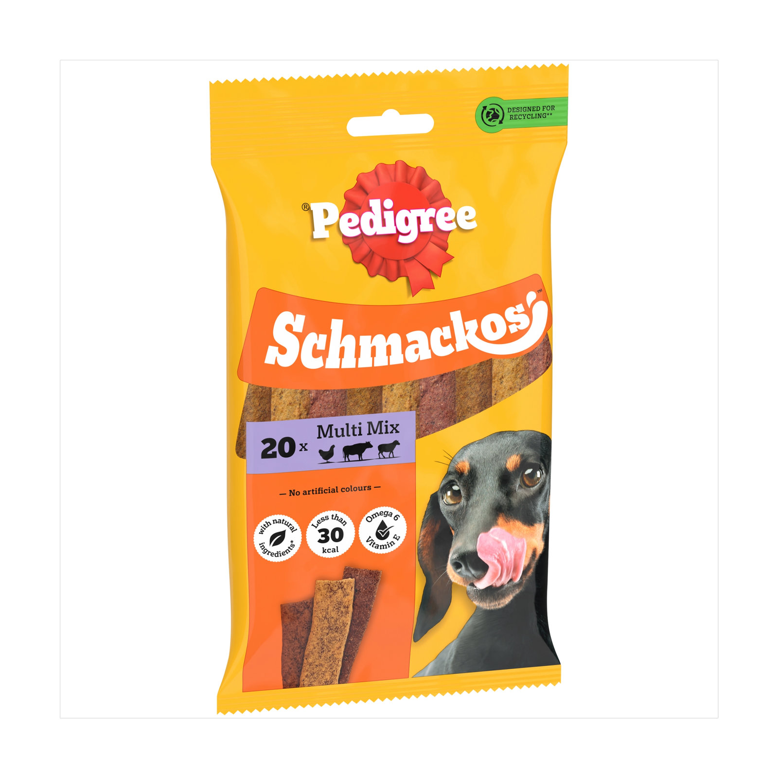 Pedigree Schmackos Meat Variety 20pk