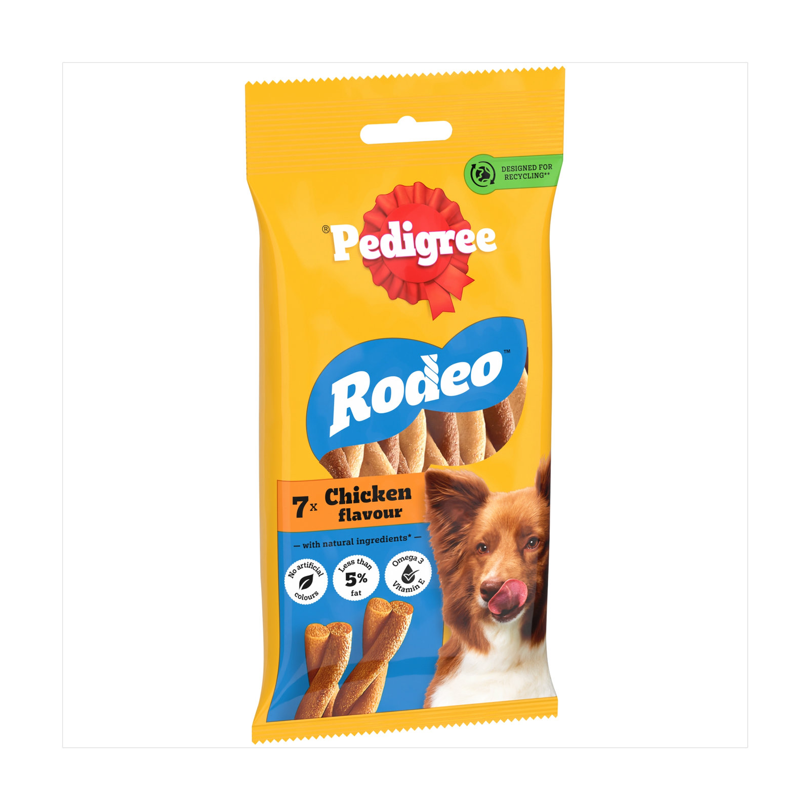 Pedigree Rodeo with Chicken 123g