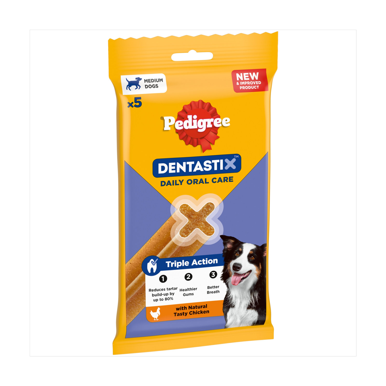 Pedigree DentaStix Medium Dog 5×25.6g