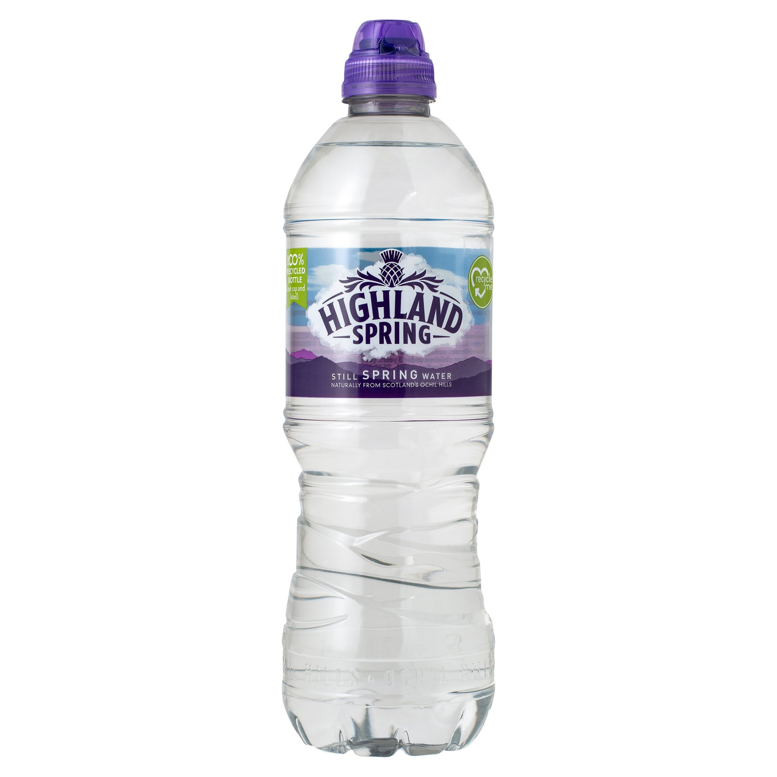 Highland Spring Water Sports Cap 750ml