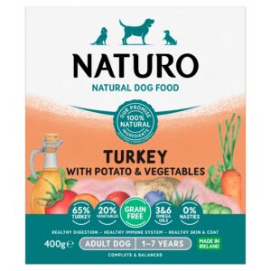Naturo Adult Turkey with Potato & Vegetables 400g