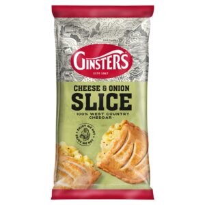 Ginsters Cheese & Onion Slice 136g