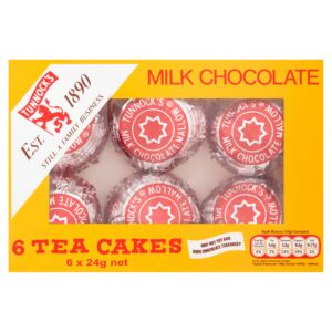 Tunnocks Milk Chocolate Teacakes 6×24g
