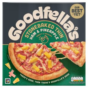Goodfella’s Stonebaked Thin Ham & Pineapple Pizza 365g