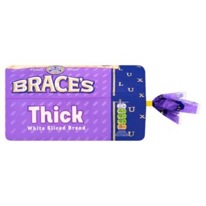 Brace’s Luxury Thick White 800g