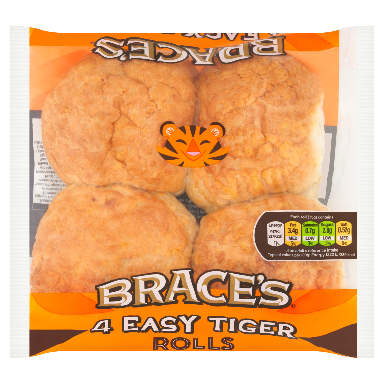 Brace's Tiger Roll 4pk