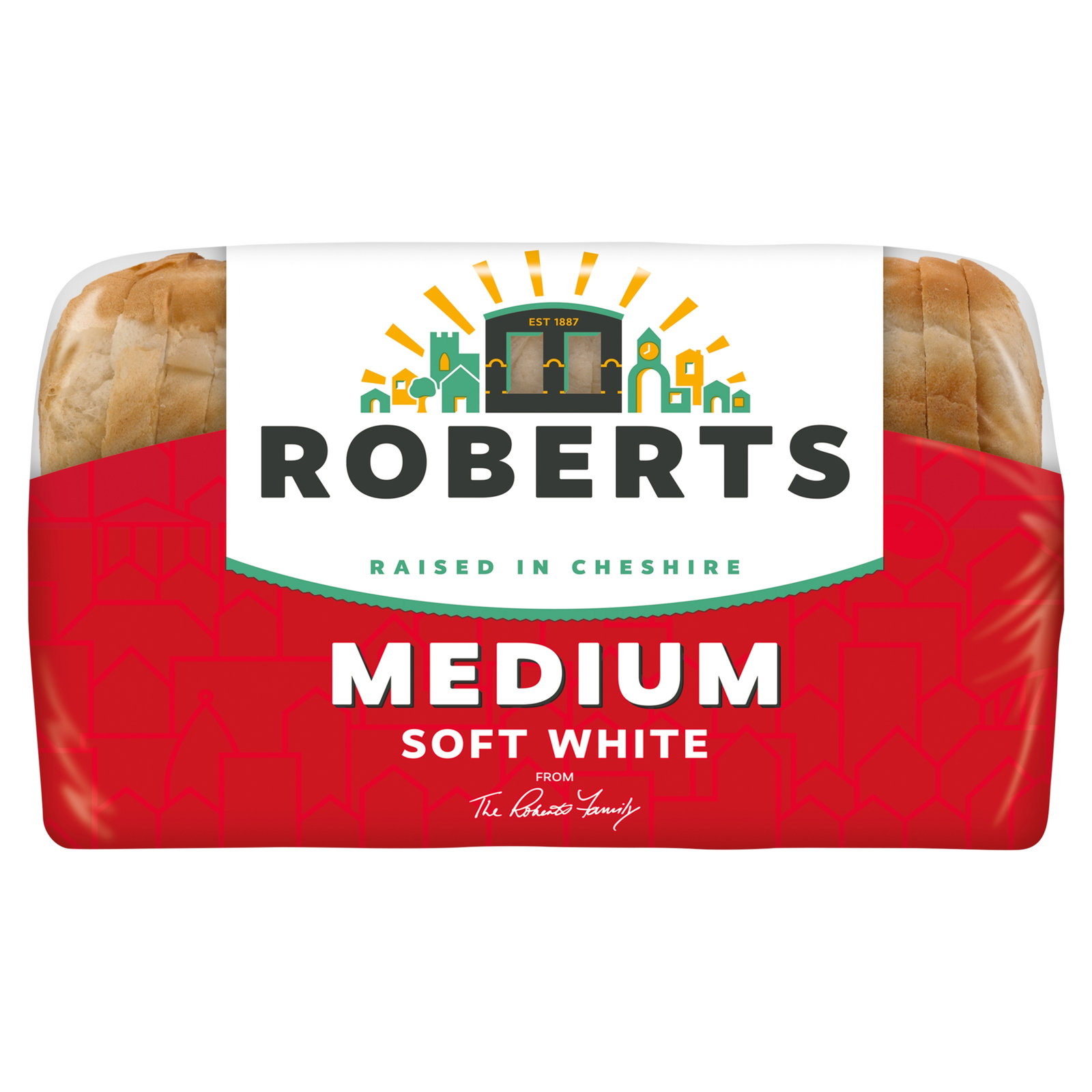 Roberts Bakery White Medium 800g
